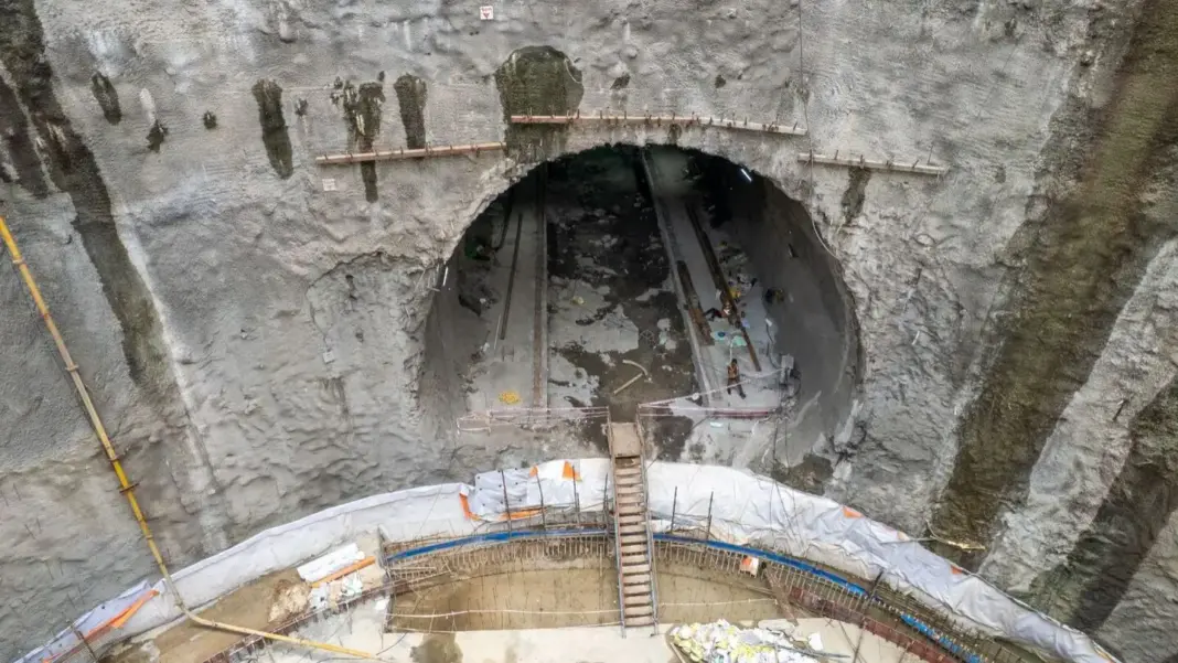 Maharashtras First 21 Km Undersea Bullet Train Tunnel Section Opens For Mumbai Ahmedabad High Speed Rail