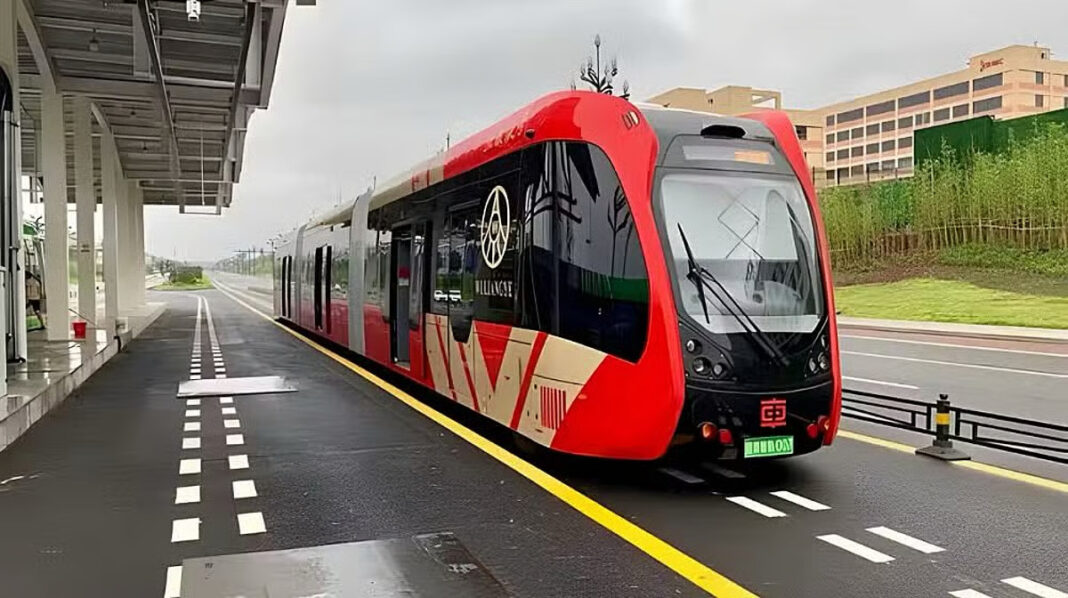 Lahore Trials South Asia’s First Smart Trackless Metro System