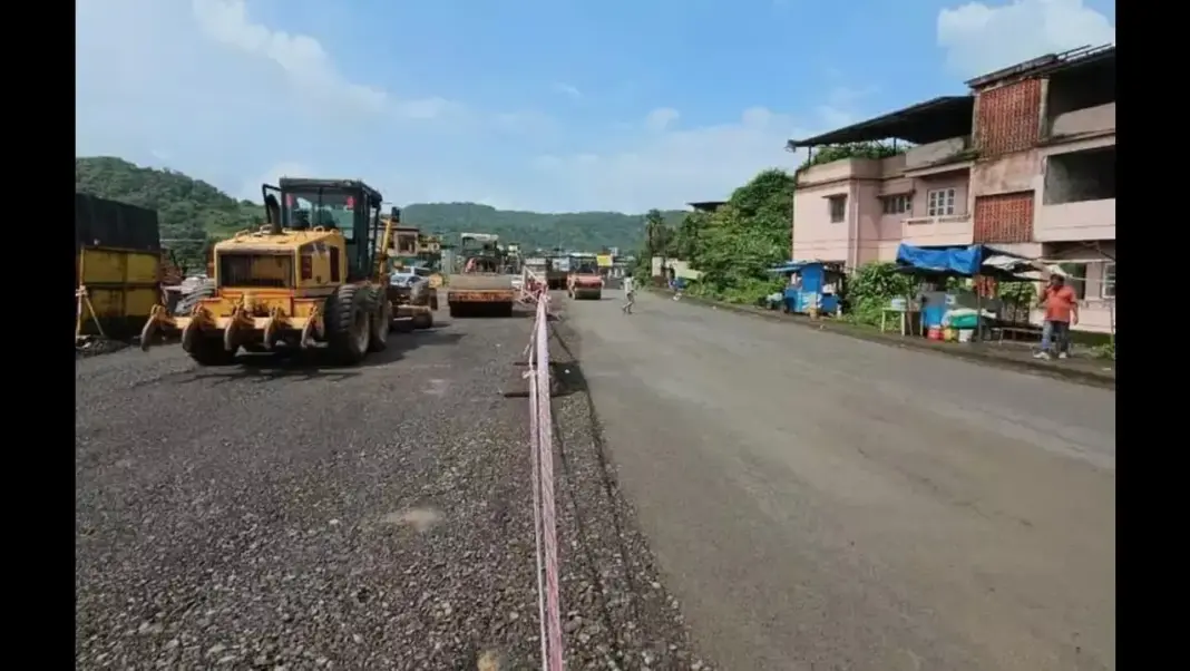 Mumbai Goa Highway Repairs Reach 70 Percent Before Ganeshotsav
