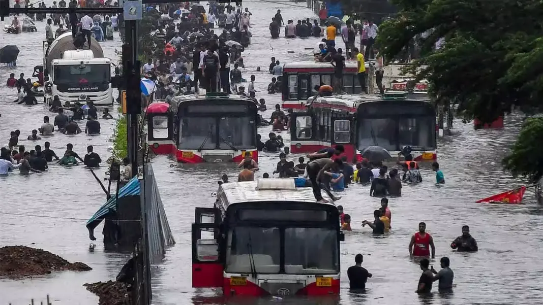 Mumbai Records 500 MM Rainfall In 84 Hours, City Faces Severe Flooding