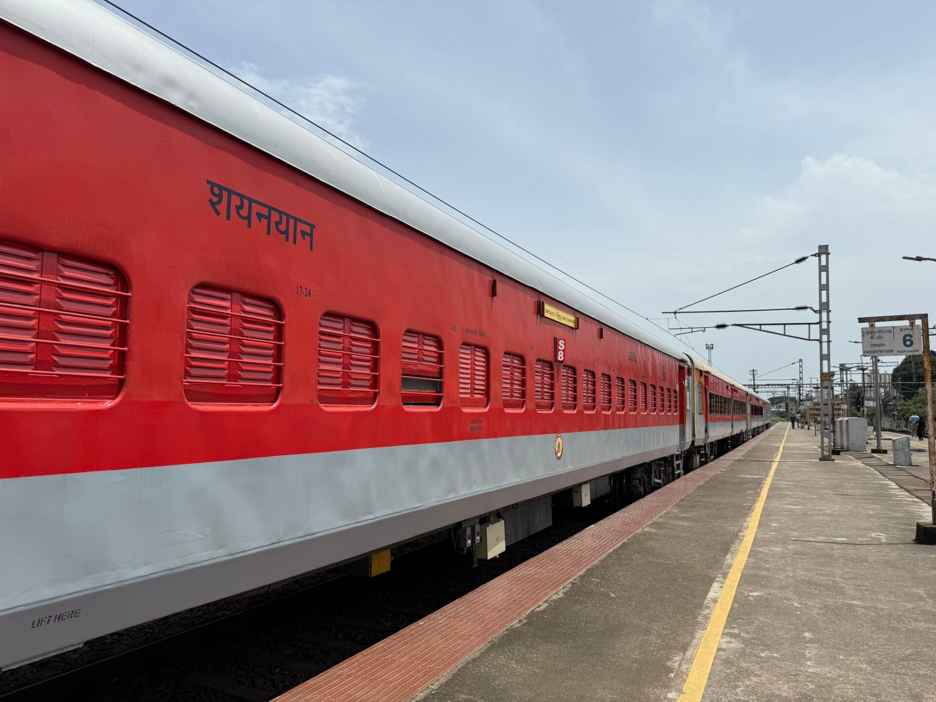 Bhubaneswar–Junagarh Road Superfast Express Gets Safety Boost with LHB Upgrade