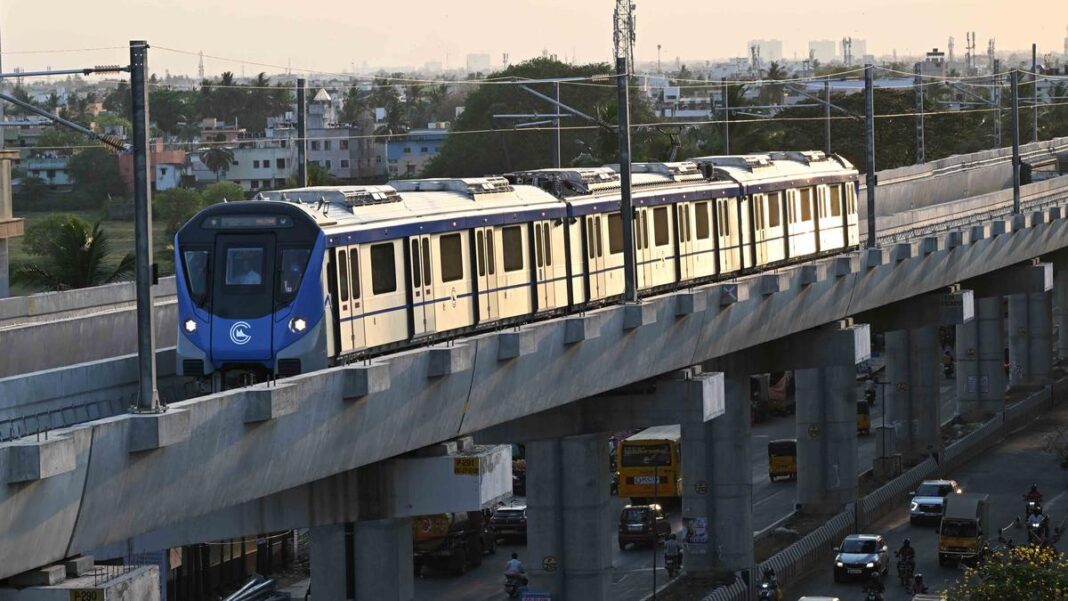 Chennai begins Metro work on Koyambedu Avadi Pattabiram corridor project
