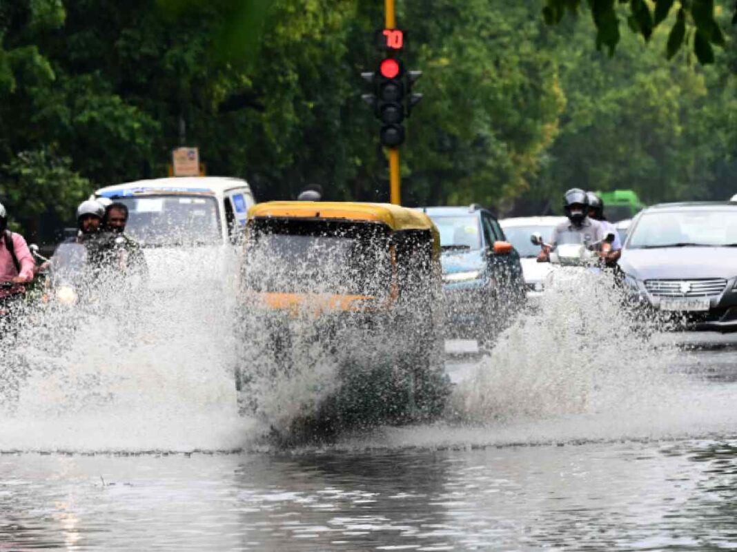 Delhi Braces For More Rains As Waterlogging Cripples Morning Commute