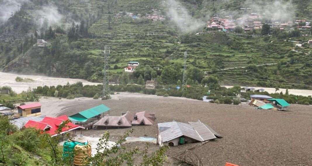 Dharali-Harsil Road Connectivity to Be Restored Within 3 Days After Cloudburst Damage