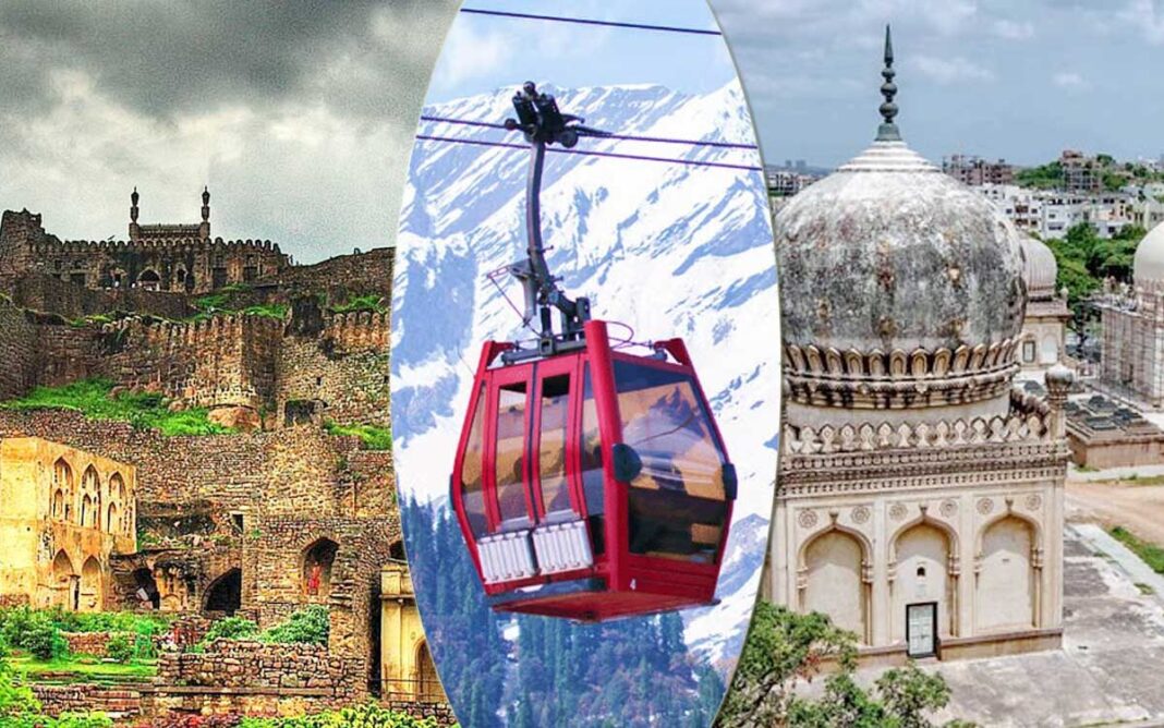 Hyderabad Plans Ropeway to Connect Golconda Fort and Tombs