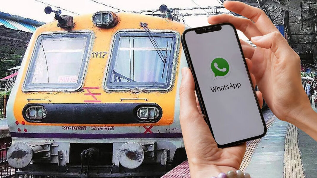 Mumbai To Launch WhatsApp Based Local Train Ticket Booking
