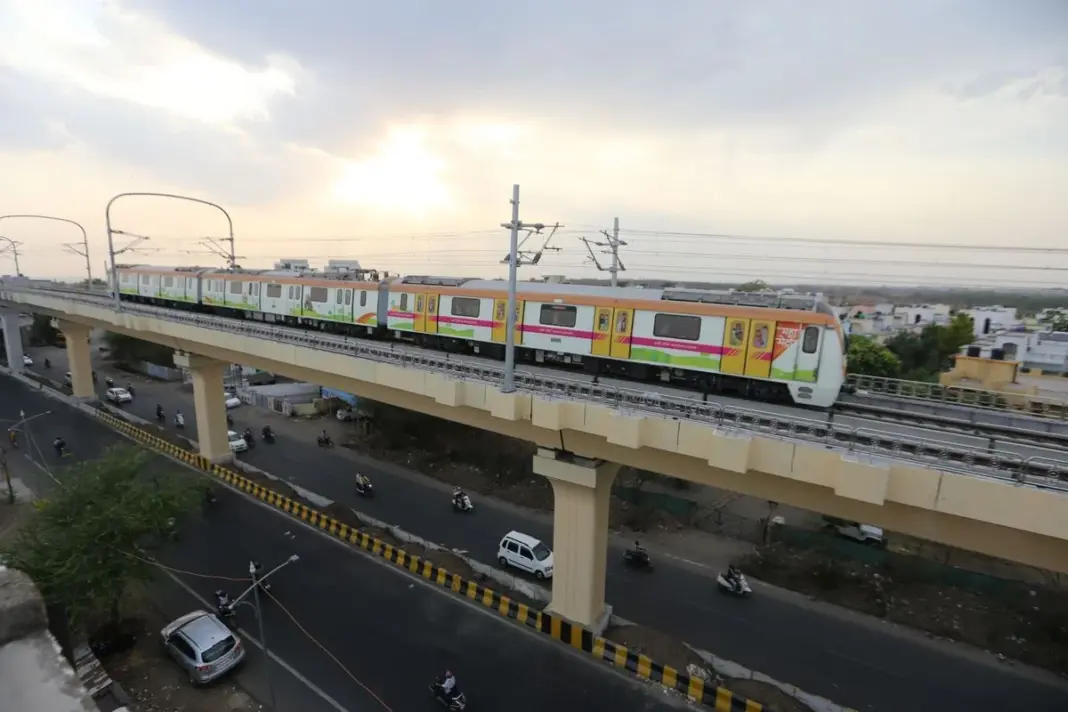 Nagpur Launches First Span Of Metro Phase 2 Orange Line extension