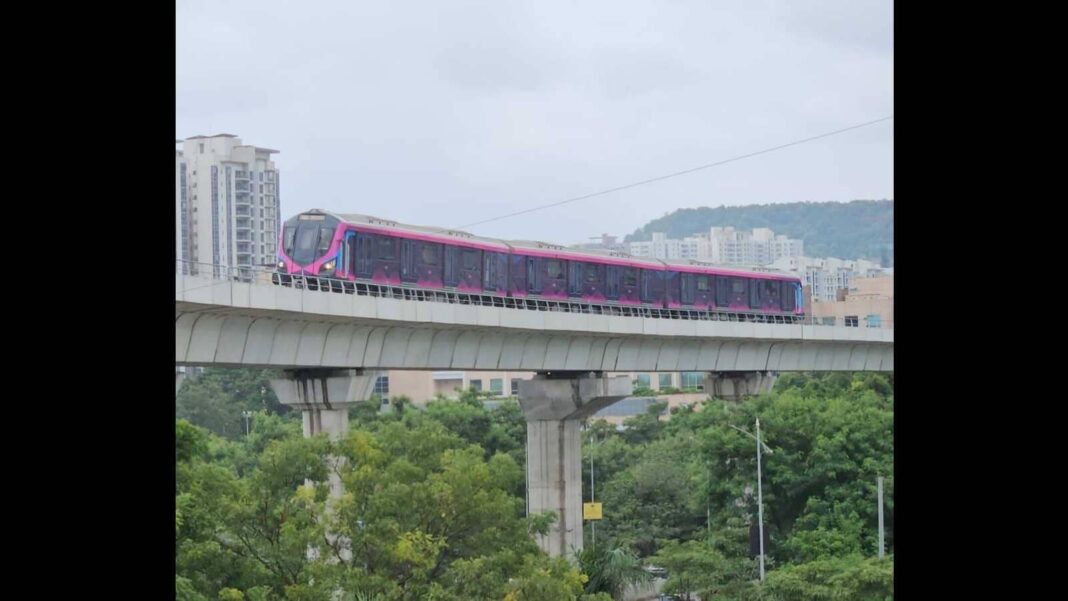Pune Metro Conducts Successful Line 3 Trial Run, Extending Operations Till Balewadi