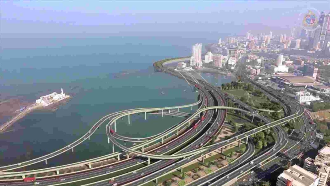 Mumbai Eight Lane Expressway Nears Completion From Marine Drive To Worli