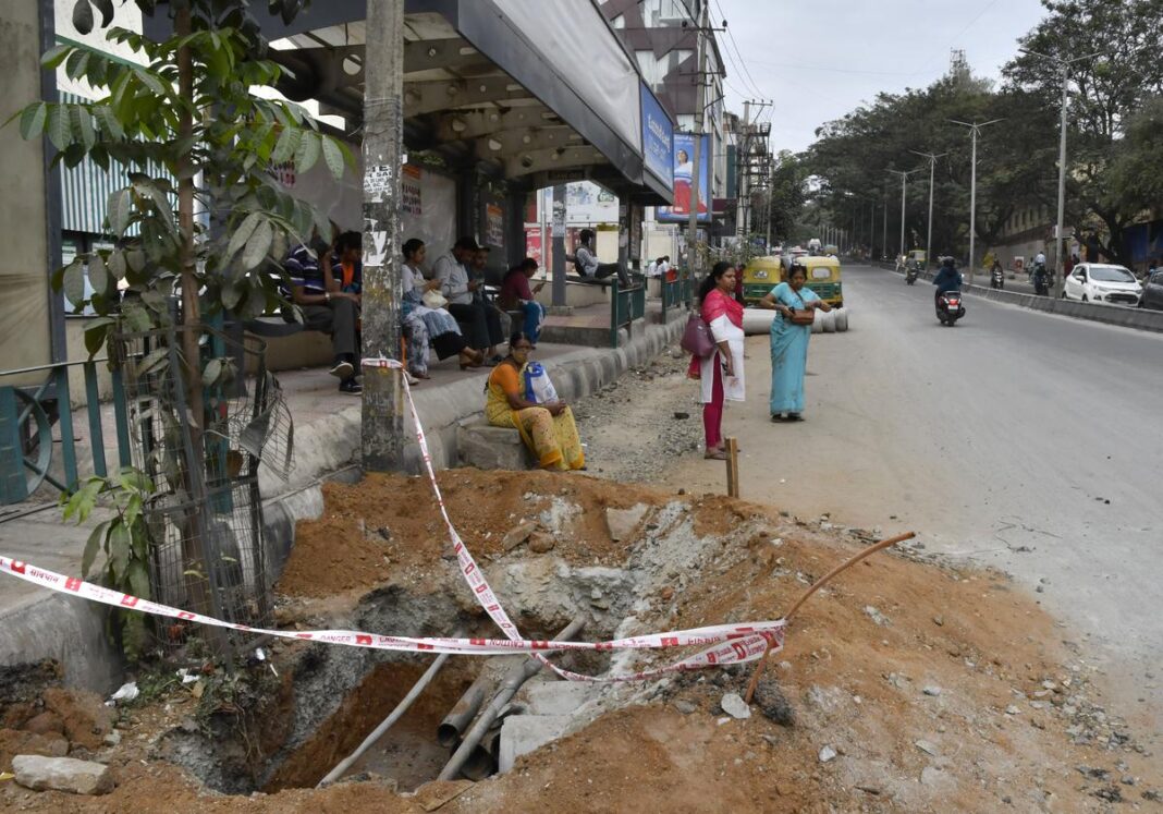 Bengaluru Richards Town residents protest civic neglect and apathy