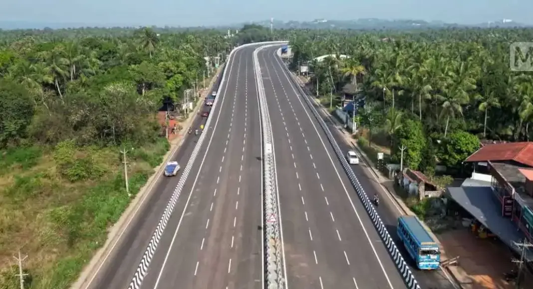 Thiruvananthapuram Four Lane Road Work Speeds Ahead