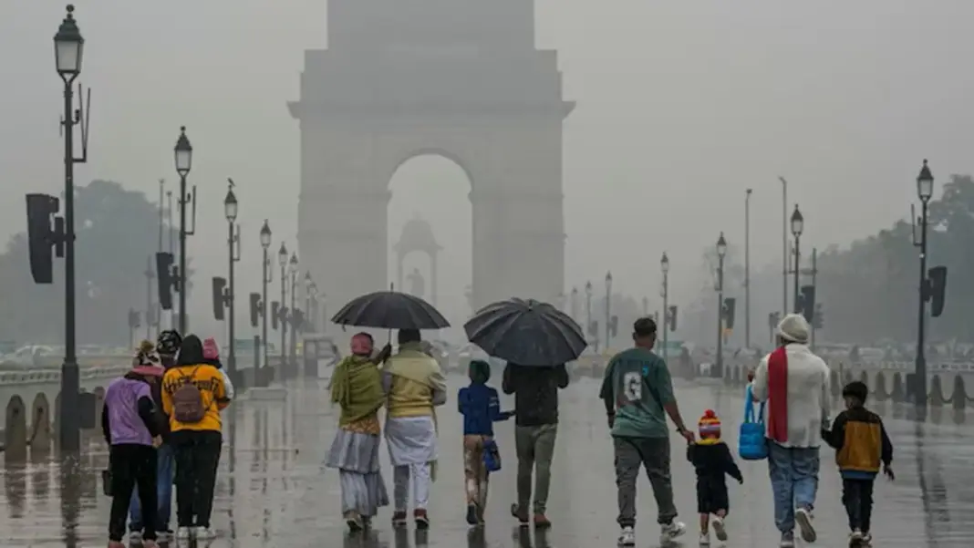 Delhi Experiences Heavy Rainfall And Clean Air Today