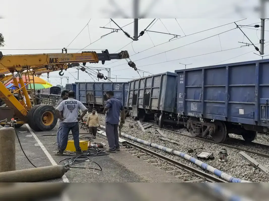 Jharkhand Goods Train Derailment Disrupts Key Rail Route
