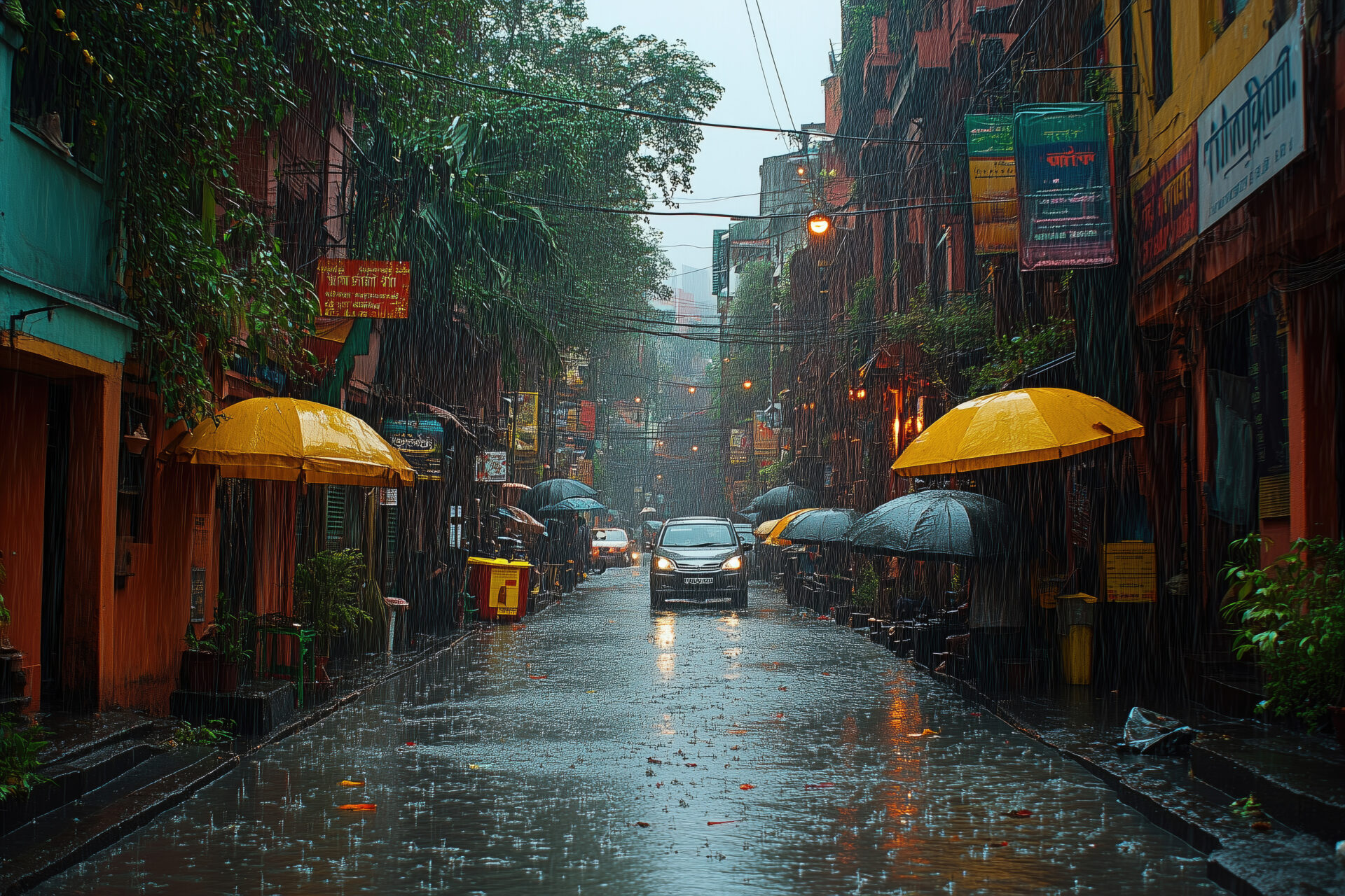 Mumbai Rains Disrupt Flights Power Supply And Bus Services Across City