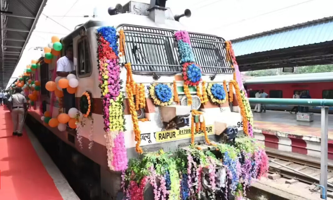 Raipur–Jabalpur Express Connects Three States Boosts Trade And Tourism