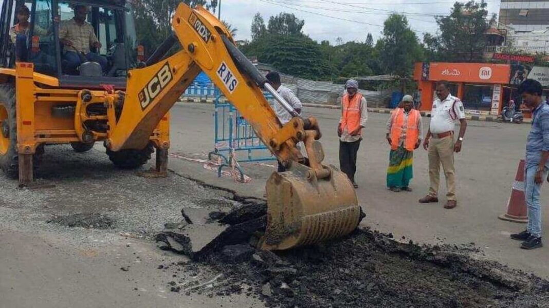 Bengaluru pothole crisis worsens with 63 percent rise in repairs