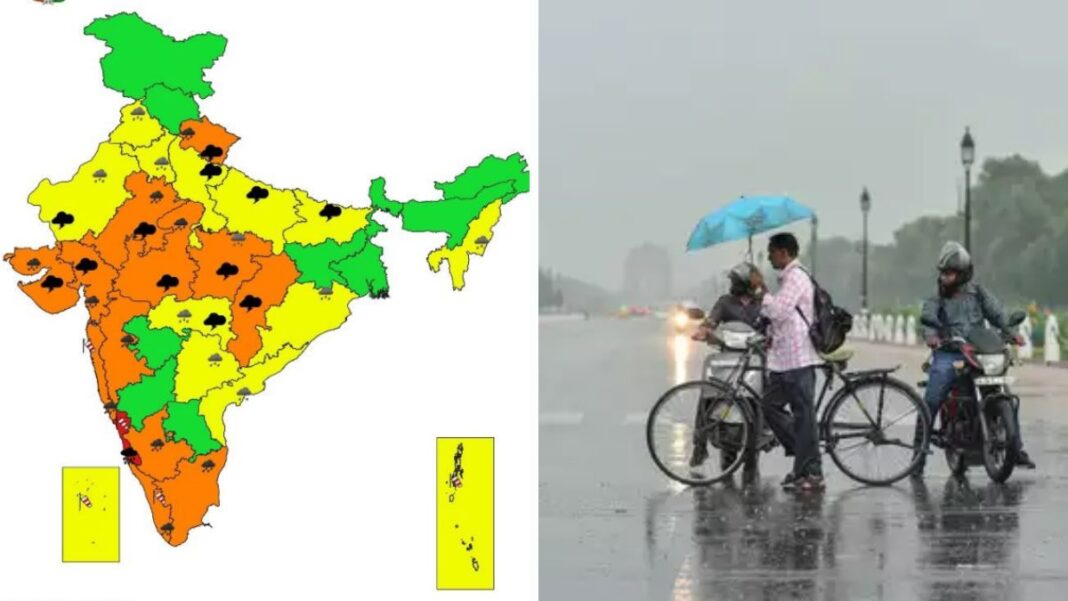 IMD Forecasts Light Showers Yellow Alert Issued As Rainfall Weakens Across Regions