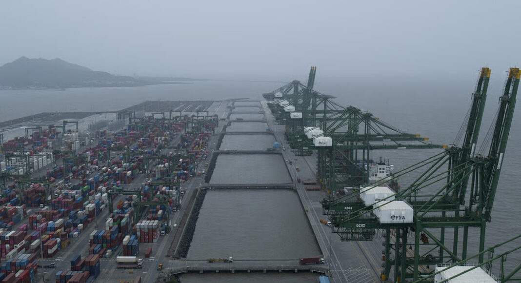 PM Inaugurates PSA Mumbai Terminal Phase II At Jawaharlal Nehru Port