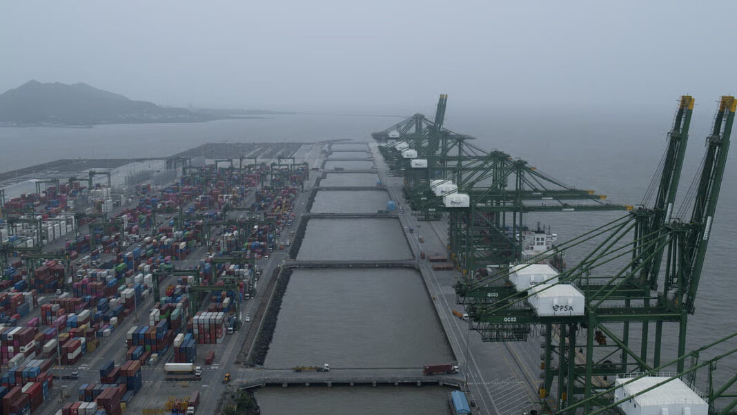 PM Inaugurates PSA Mumbai Terminal Phase II At Jawaharlal Nehru Port