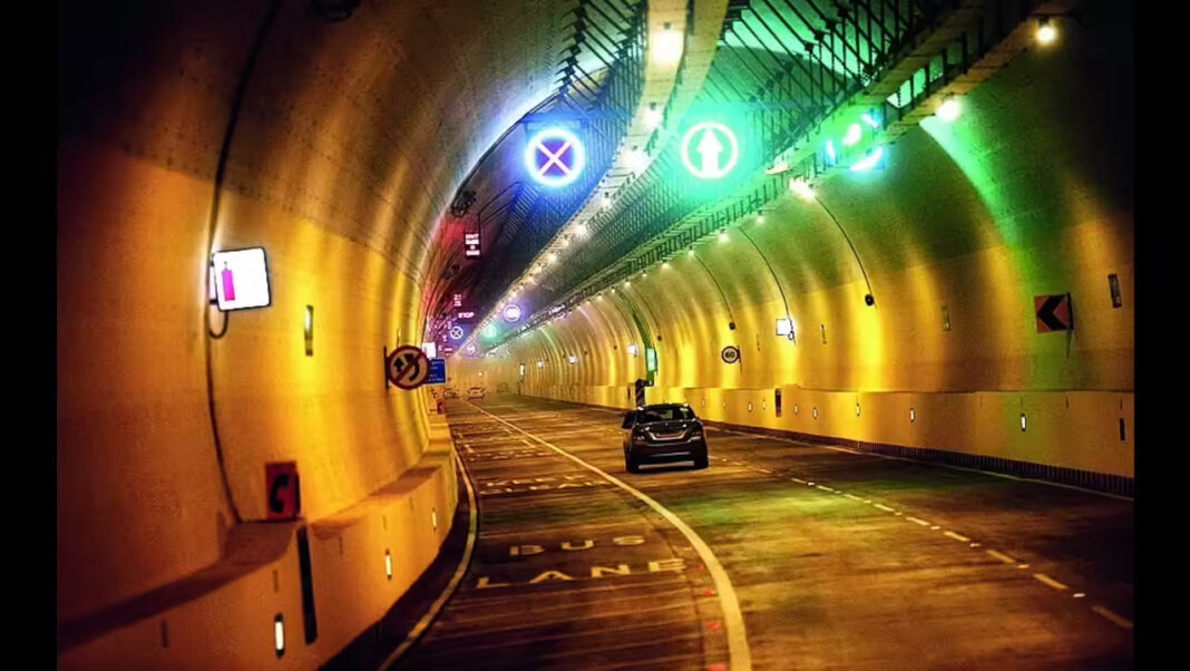 Mumbai Coastal Road Tunnel Closed After Car Fire Halts Traffic Movement Completely