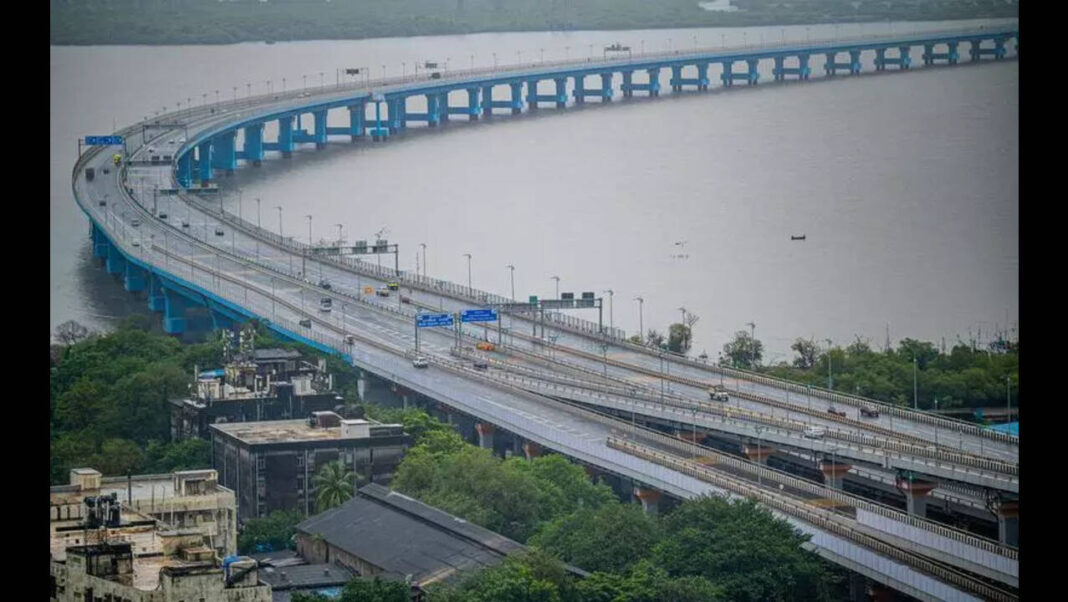 Mumbai Contractor Fined Rs 1 Crore Over Atal Setu Road Damage
