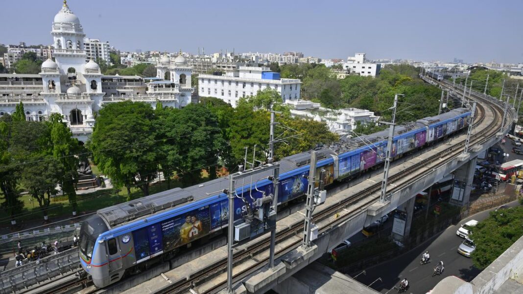 Hyderabad Government To Acquire Metro Phase One From L&T For Fifteen Thousand Crore