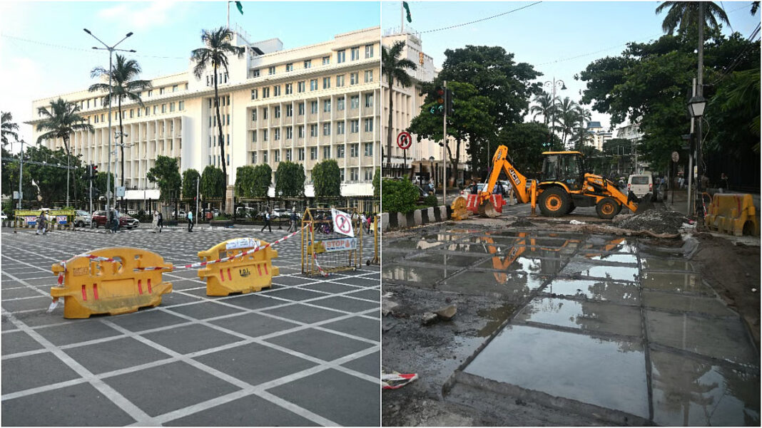 Mumbai Mantralaya Road Remains Closed 12 Days After Major Water Pipeline Burst