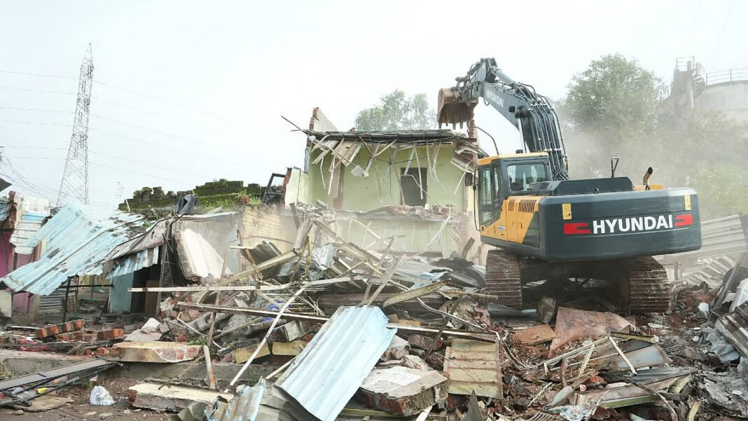 Vasai-Virar Civic Body Demolishes 62,000 Sq Ft Unsafe Illegal Structures