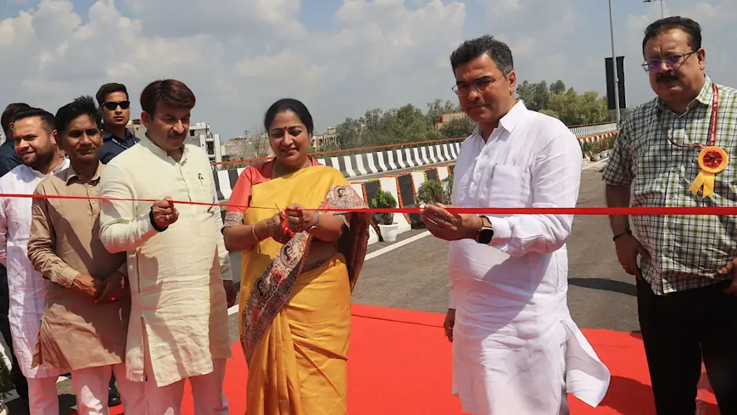 Delhi Unveils Nand Nagri Six Lane Flyover Easing Traffic Congestion