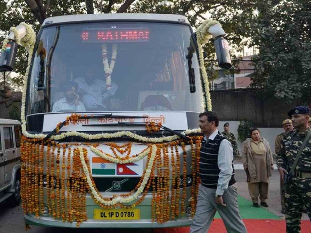 Delhi suspends Kathmandu bus service as Nepal unrest halts travel