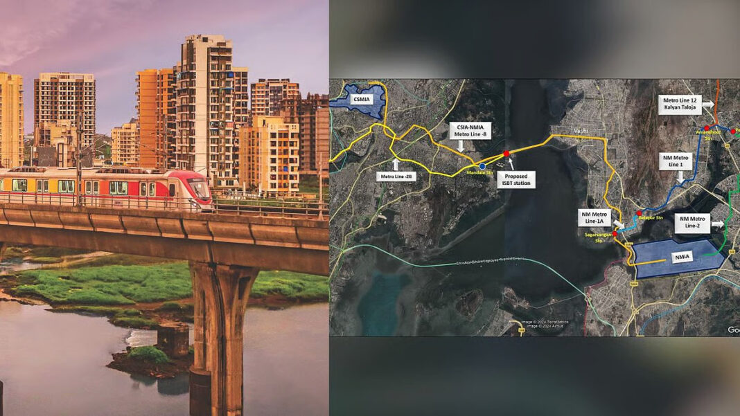 Navi Mumbai Airport Metro Line 8 DPR Submitted To State Government