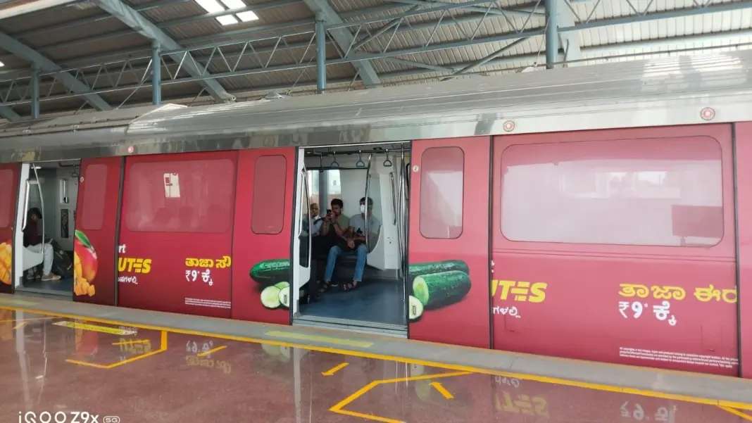 Bengaluru Metro Ads Set To Return After Seven Years Boost Revenue