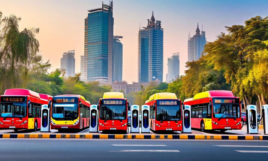 New Delhi builds three-level e-bus depot doubling fleet to 6000