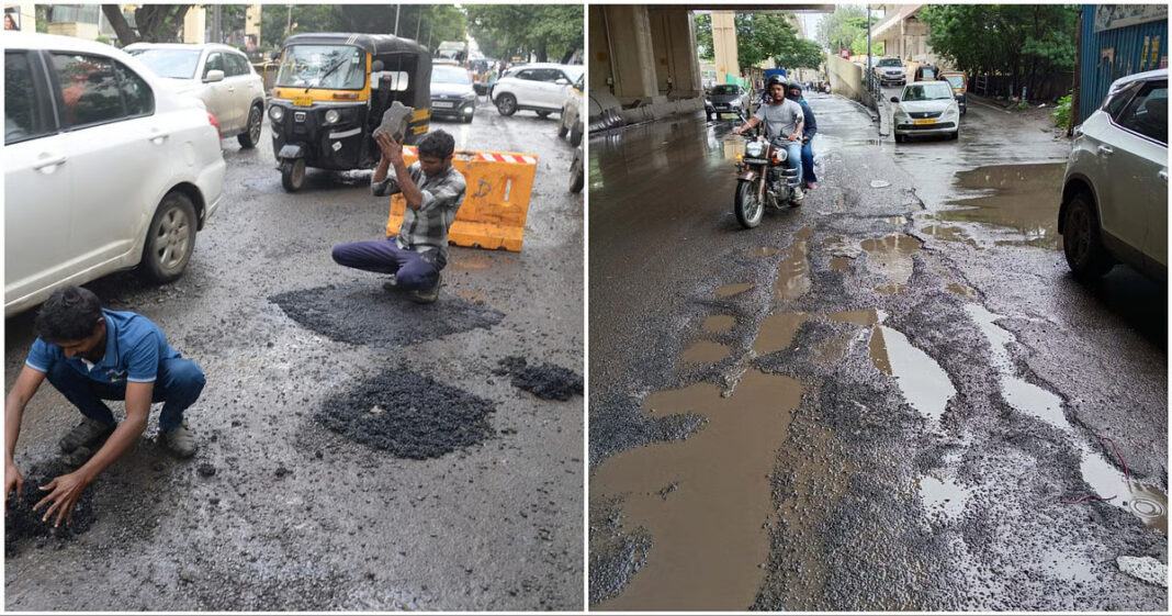 PCMC Promises To Repair Hundreds Of Pimpri-Chinchwad Potholes Before Diwali Festival