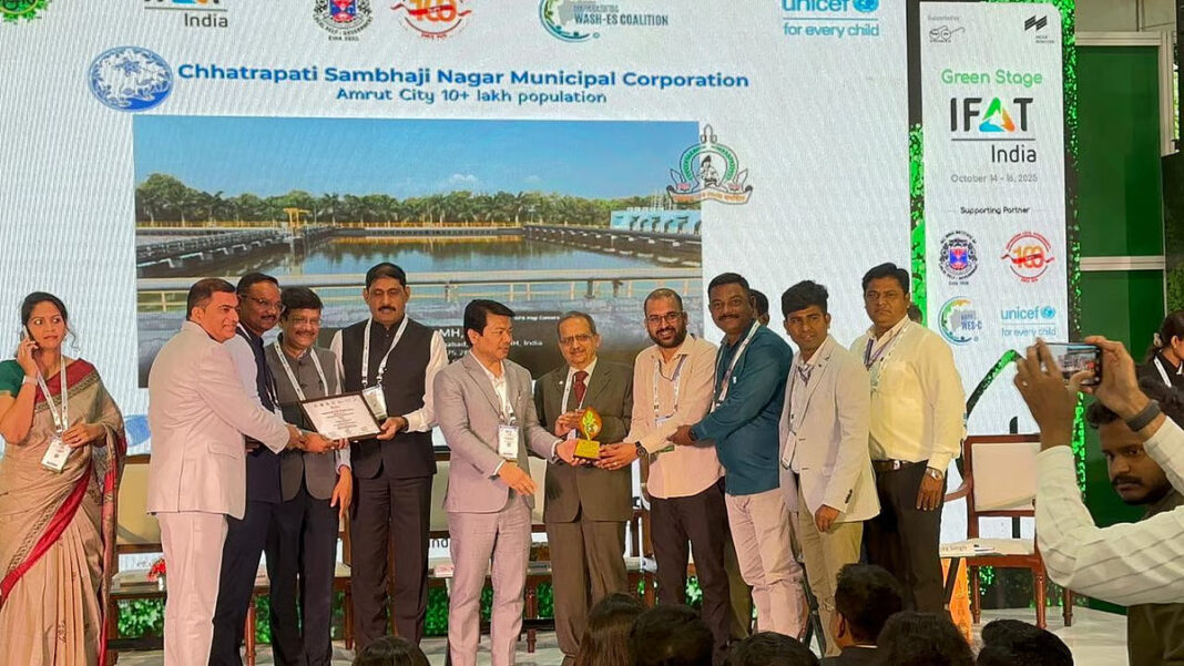 Chhatrapati Sambhajinagar Municipal Corporation Awarded Harit Yashogatha 2025 For Sustainable Water Initiatives