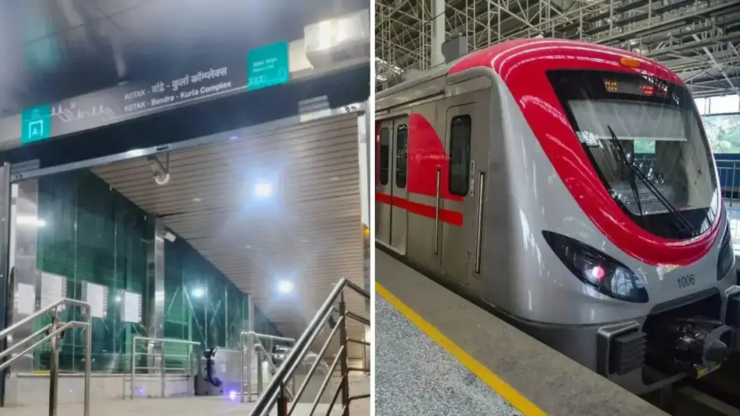 Mumbai Metro 3 Opens New A3 Gate At BKC For Better Connectivity