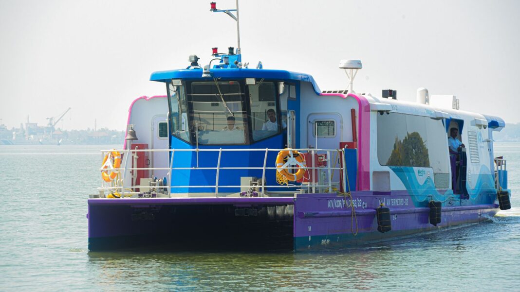 Kochi Water Metro Connects Ten Islands With Largest Electric Ferries