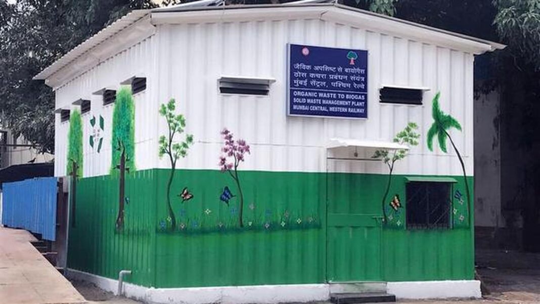 Mumbai Western Railway Installs Organic Waste Converter To Boost Sustainability
