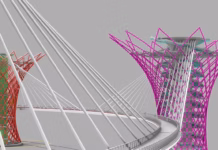 Delhi NBCC Begins Construction Of 45 Meter Spiral Skybridge