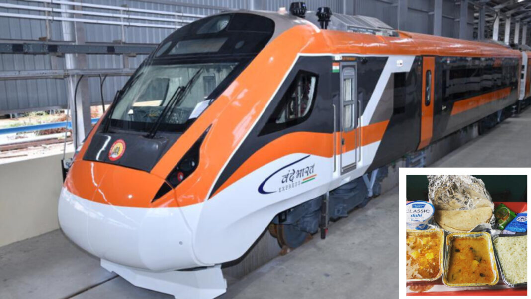 Pune IRCTC Clarifies Optional Meal Choice on Rajdhani Shatabdi Vande Bharat
