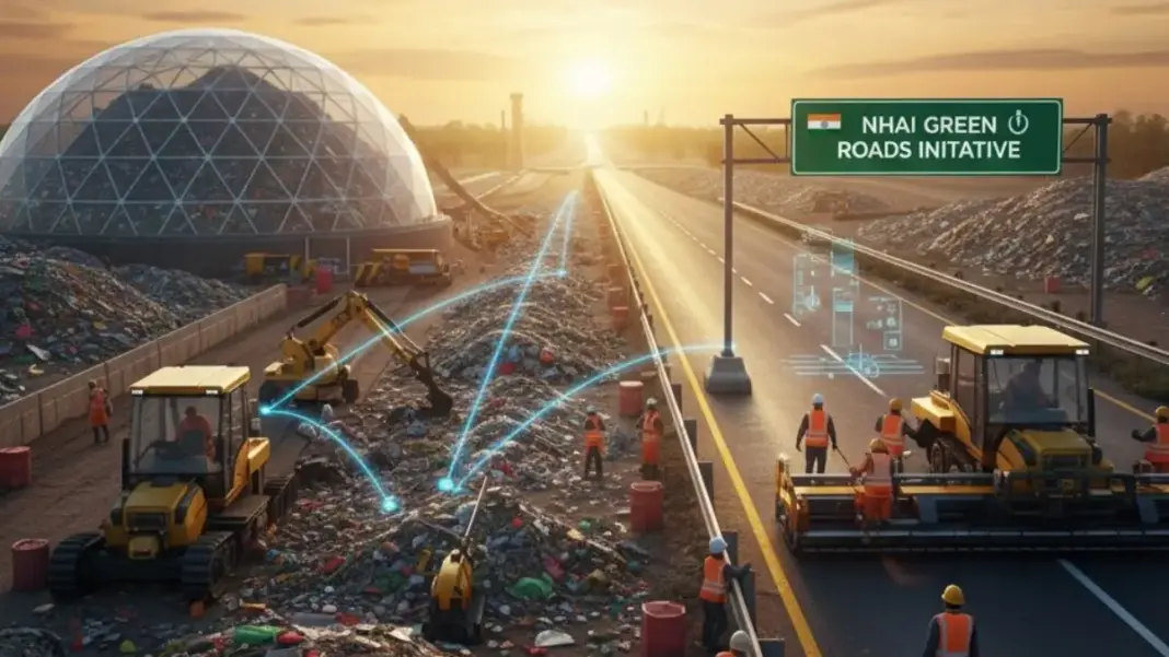 NHAI Plans To Use All Municipal Waste For Road Construction By 2027