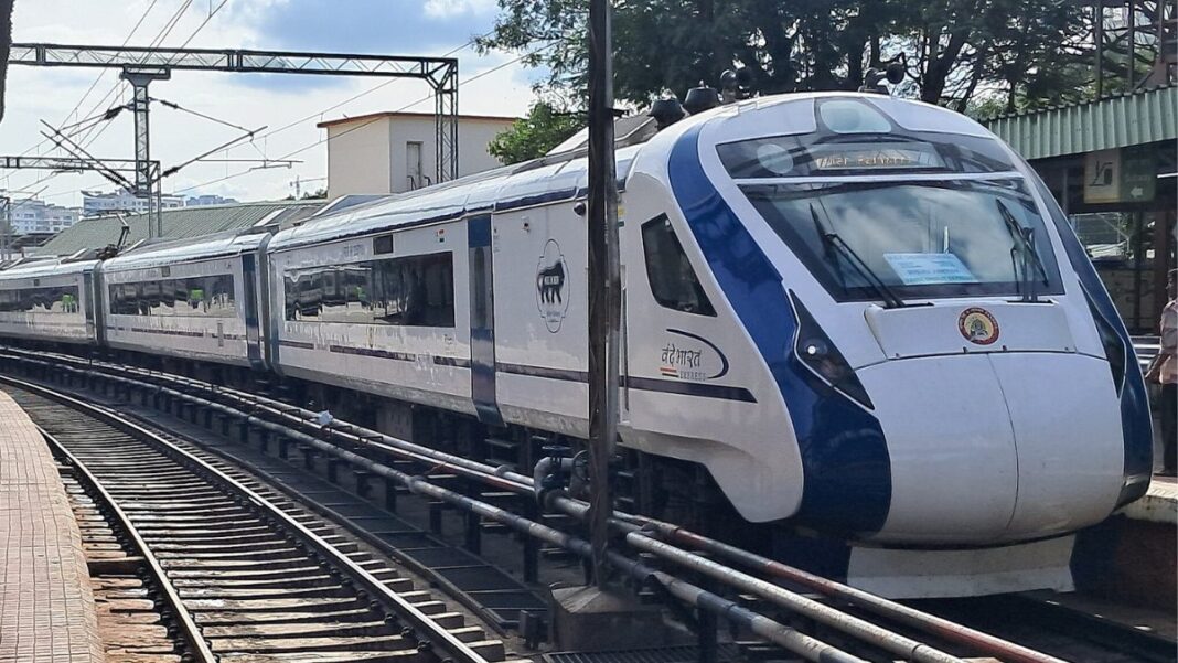 Sabarmati Gurugram Vande Bharat Special Train Launched To Boost Green Travel
