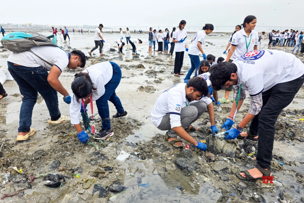 Mumbai Volunteers Remove 2000 Kg Plastic Waste In Massive Juhu Beach Cleanup Drive