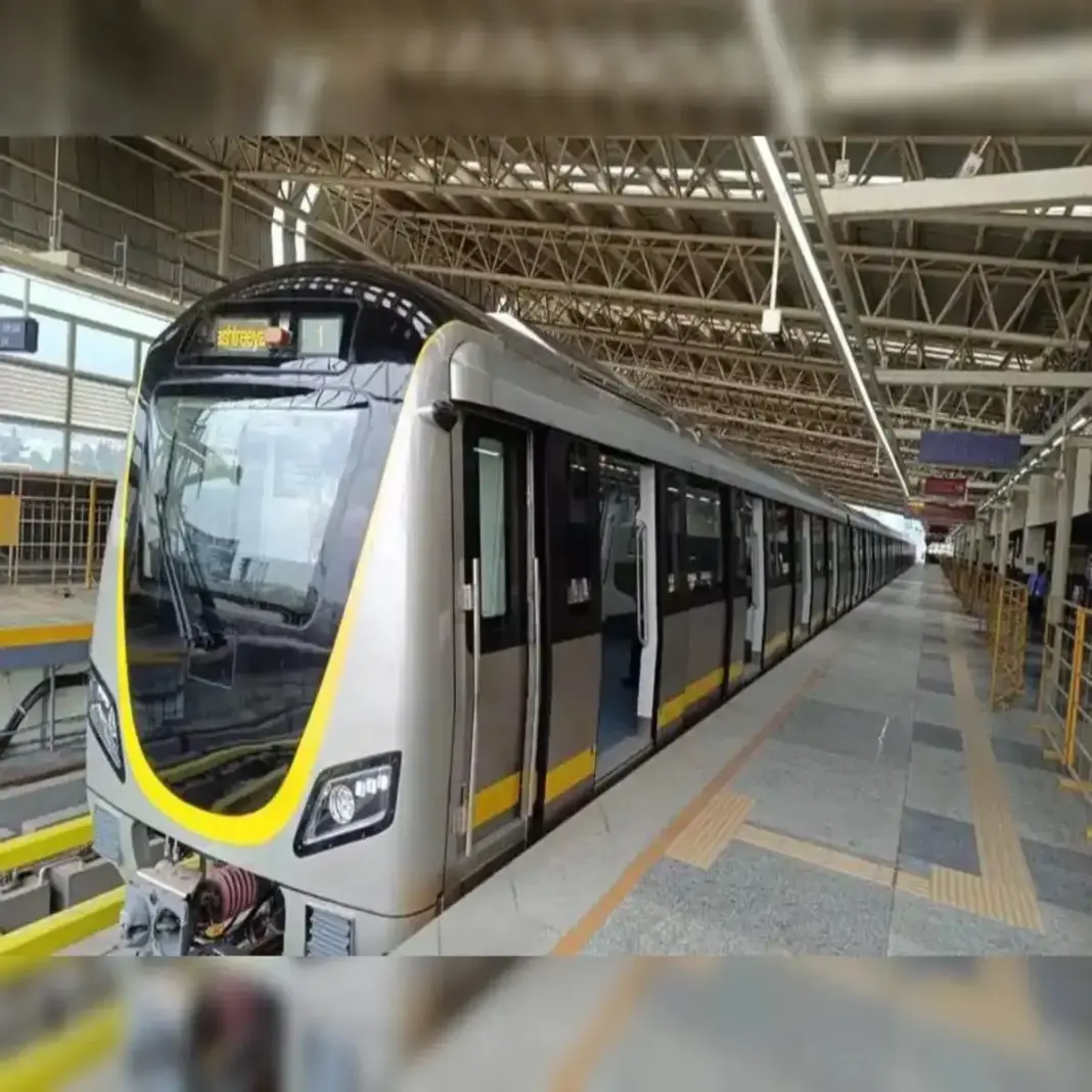Bengaluru Metro Yellow Line Adds Fifth Trainset Frequency To Improve By Mid October