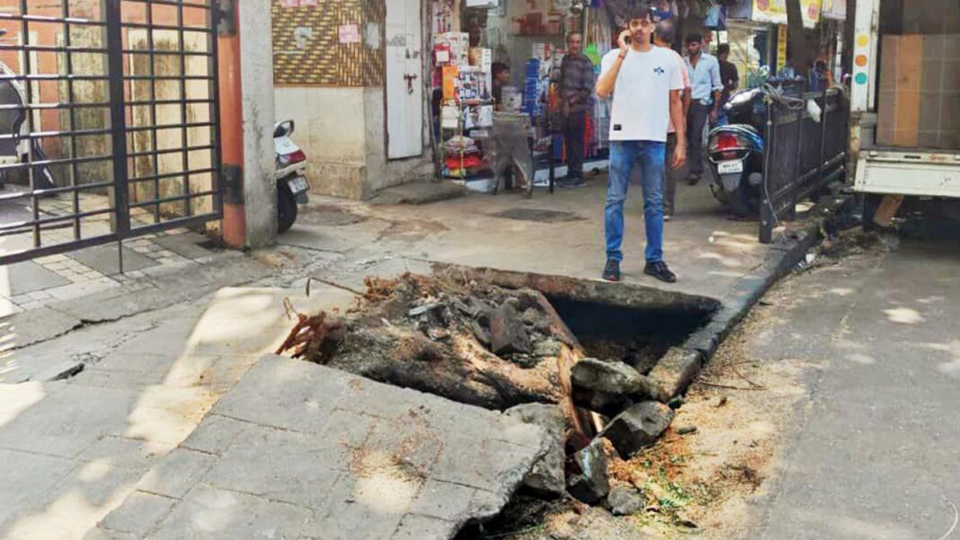Dadars Walking Woes Addressed in Priority Repair Drive
