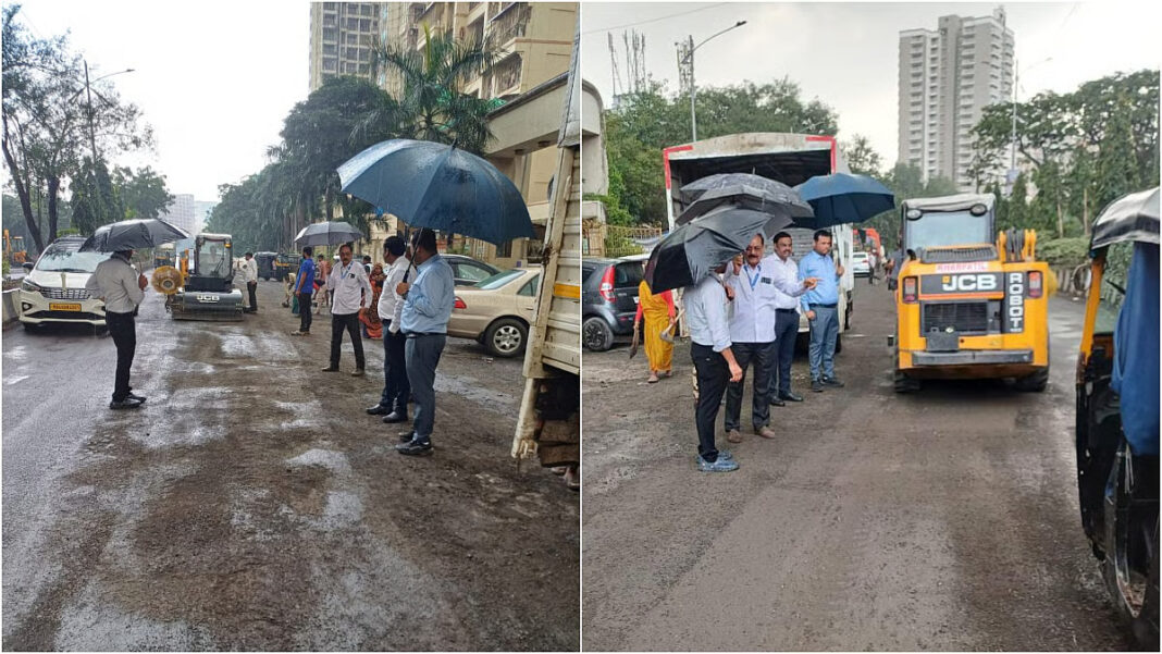 Pune Hinjawadi Roads Get Urgent Repairs MIDC Accelerates Baner Connectivity For Commuters