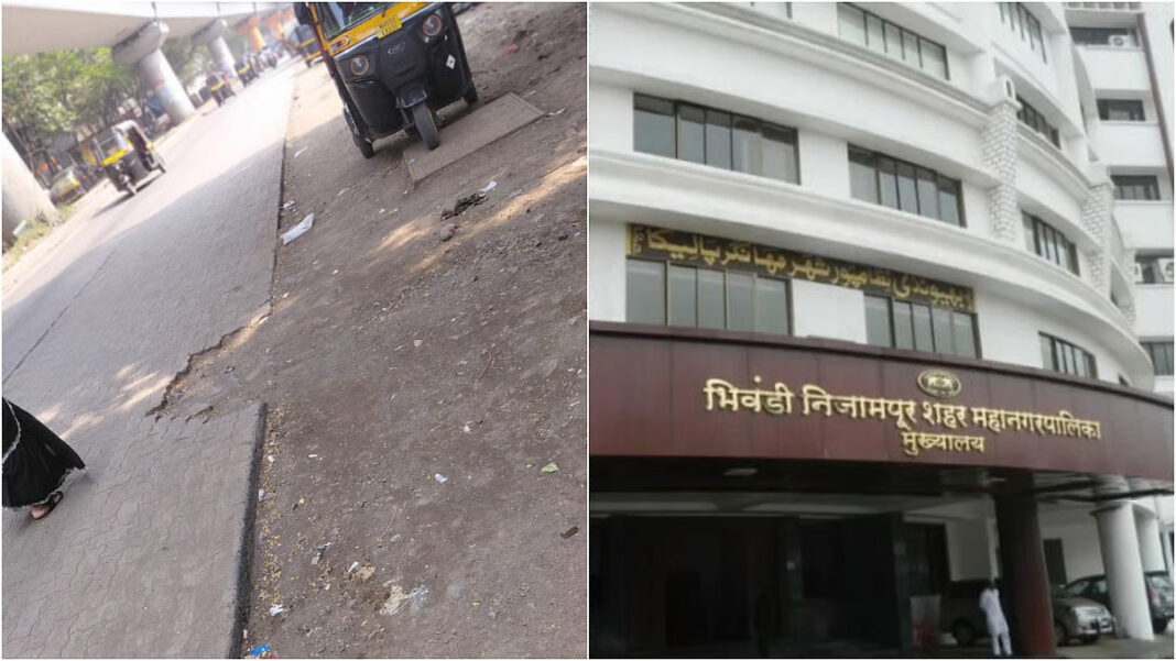 Bhiwandi Roads Develop Dangerous Gaps After Heavy Rains Causing Accidents Daily