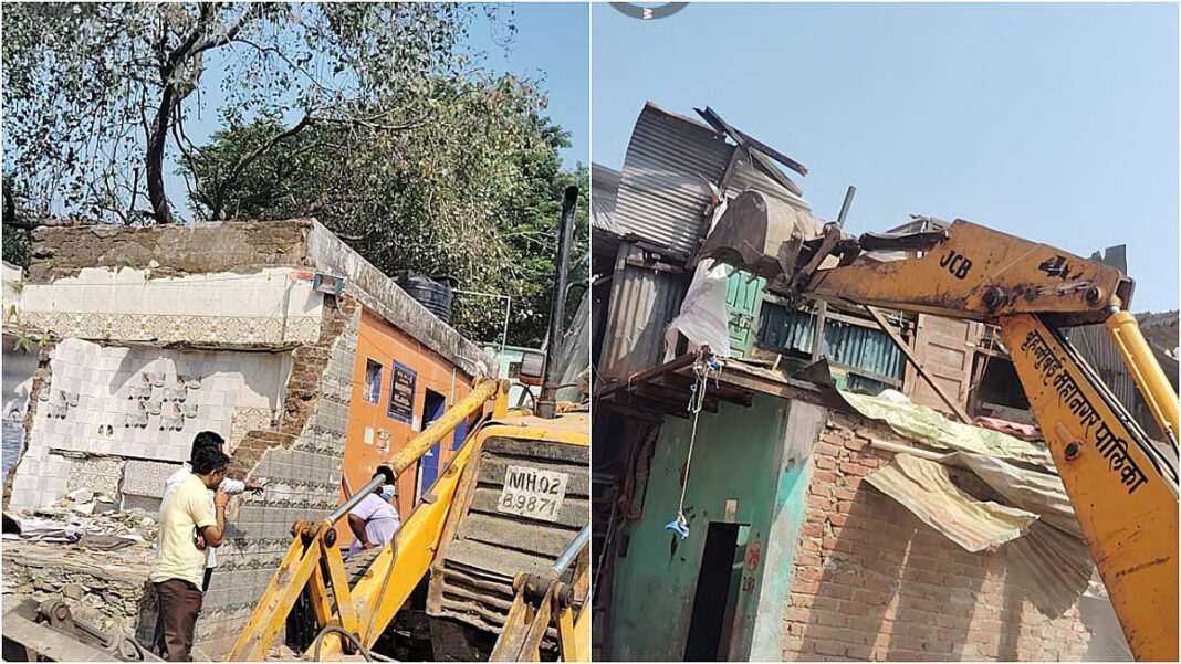 BMC Begins Demolition Of 24 Structures For Andheri - Ghatkopar Link Road Widening Work