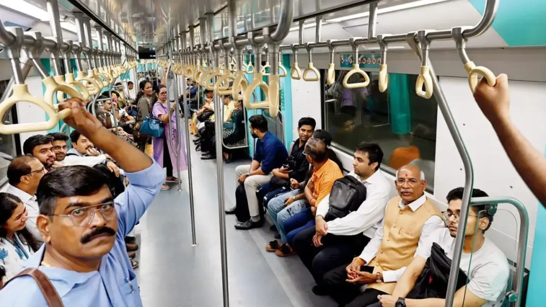 Mumbai Metro Line 3 Crosses 38 Lakh Ridership In October