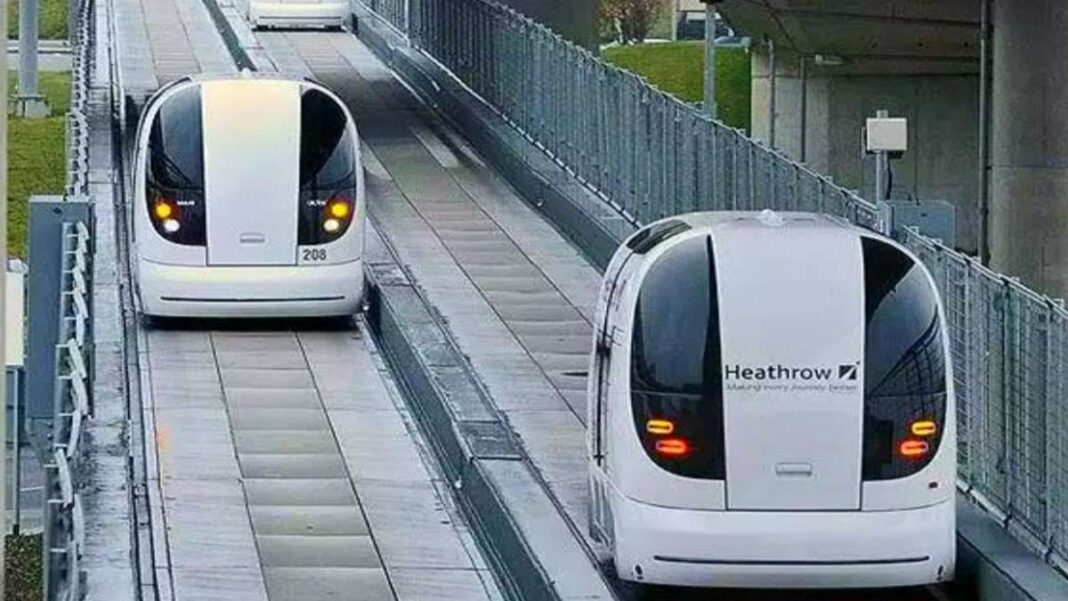 Maharashtra Launches Indias First Pod Taxi System For Thane Navi Mumbai Region